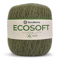 Barbante Ecosoft EuroRoma N°04 300g 805 verde militar