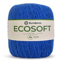 Barbante Ecosoft EuroRoma N°04 300g 903 azul royal