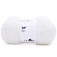 Fio Foxy Pingouin 100g 002 branco