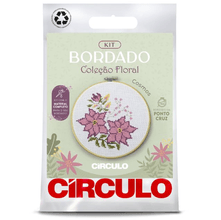 Kit Bordado Floral - Cosmos