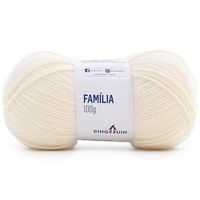 Fio Família Pingouin 100g 004 cru