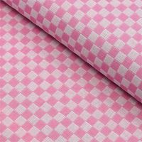 Tecido Xadrez para Bordar (0,50x1,40) - Estilotex 91 rosa