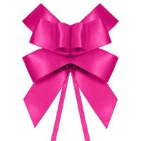 Laço Rápido de Cetim 5 Unidades - Fitas Progresso 303 - pink