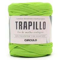 Fio de Malha Ecológico Trapillo Círculo 80 metros 6113 flash verde