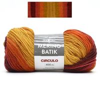 Fio Merino Batik Círculo 100g 9789 egípcia