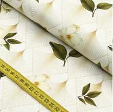 Tecido Estampado para Patchwork - Coleção Oranges : Compose Floral (0,50x1,40)