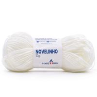 Fio Novelinho Pingouin 20g 002 branco