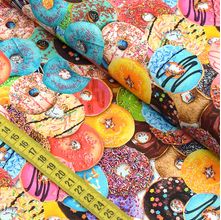 Tecido Estampado Para Patchwork - Robert Kaufman : Donuts (0,50X1,10)
