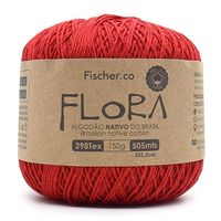 Linha Flora Fischer 505 metros - 100% Algodão 3011 flox