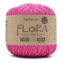 Linha Flora Fischer 505 metros - 100% Algodão 3014 poesia