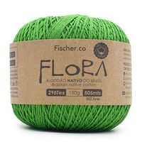 Linha Flora Fischer 505 metros - 100% Algodão 3007 peppermint