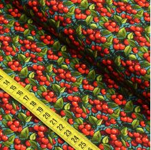 Tecido Estampado Para Patchwork - Frutas : Cereja (0,50x1,40)