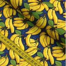 Tecido Estampado Para Patchwork - Frutas : Banana (0,50x1,40)