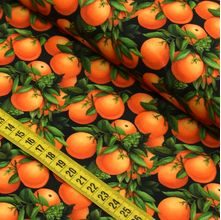 Tecido Estampado Para Patchwork - Frutas : Laranja (0,50x1,40)