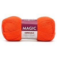 Fio Magic Círculo 100g 4445 tangerina