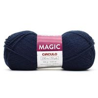 Fio Magic Círculo 100g 640 azul marinho