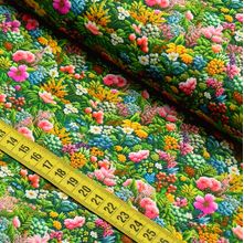 Tecido Estampado Para Patchwork - Landscape : Floral (0,50x1,40)