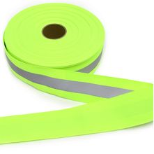 Fita Refletiva para Roupas Verde Fluorescente 5cm com 50 Metros - Fitas Progresso