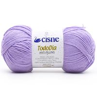 Fio Cisne Todo Dia Anti-Pilling 100g 70114 lilás