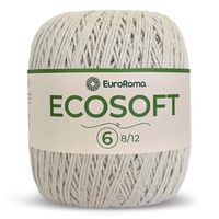 Barbante Ecosoft EuroRoma nº06 422g 300 caqui