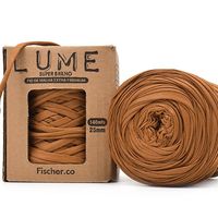 Fio de Malha Lume Super Brilho Fischer - 140 Metros 125 ocre