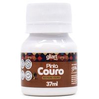 Tinta Pinta Couro 37ml - Gliart Branco