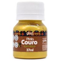 Tinta Pinta Couro 37ml - Gliart Ouro metálico