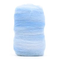 Lã Merino para Feltragem 25g - Fios da Fazenda F23 azul céu