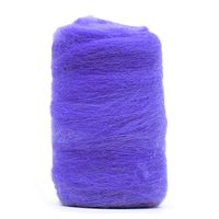 Lã Merino para Feltragem 25g - Fios da Fazenda F25 roxo ametista