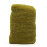 Lã Merino para Feltragem 25g - Fios da Fazenda F41 verde folha