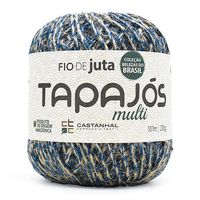 Fio de Juta Tapajós Multi 200g - 101 Metros Azul marinho