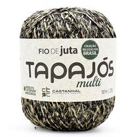 Fio de Juta Tapajós Multi 200g - 101 Metros Preto