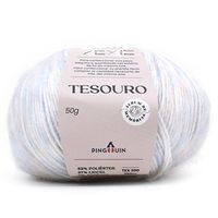 Fio Tesouro Pingouin 50g - Coleção Álbum de Memórias 9218 turmalina