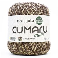 Fio de Juta Cumaru Multi 200g - 192 Metros Marrom