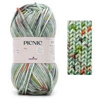 Fio Picnic Pingouin 100g - Coleção Álbum de Memórias 9205 grama verde