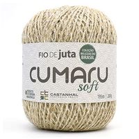 Fio de Juta Cumaru Soft 200g - 209 Metros Branco