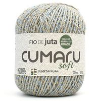 Fio de Juta Cumaru Soft 200g - 209 Metros Azul