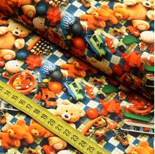 Tecido Estampado para Patchwork - Toys : Ursos (0,50x1,50)