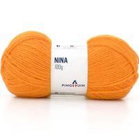 Lã Nina Pingouin 100g - Saldão 210 mandarim