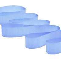 Fita de Cetim Nº 01 7mm com 10 Metros - Fitas Progresso - 2 246 - azul celeste