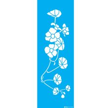 Stencil Opa 10 x 30 cm - Flor Capuchinha - 3530