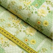 Tecido Estampado para Patchwork - Quilt Verde 1 (0,50x1,40)