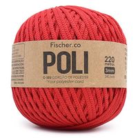 Fio Náutico Poli Fischer - 3mm 8009 cereja