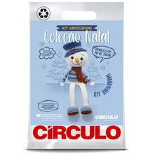 Kit Amigurumi Natal 2024 Circulo - Boneco de Neve John