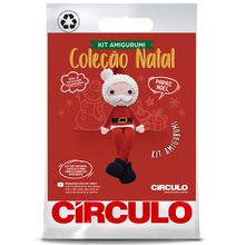 Kit Amigurumi Natal 2024 Circulo - Papai Noel