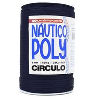 Fio Náutico Poly Círculo 5mm - 500g 2856 - azul marinho