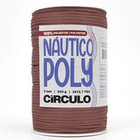 Fio Náutico Poly Círculo 5mm - 500g 3201 camafeu