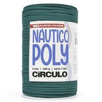 Fio Náutico Poly Círculo 5mm - 500g 5363 esmeralda