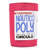 Fio Náutico Poly Círculo 5mm - 500g 6185 pink