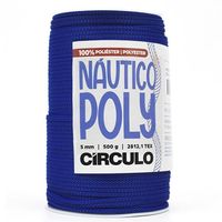 Fio Náutico Poly Círculo 5mm - 500g 2829 - azul bic